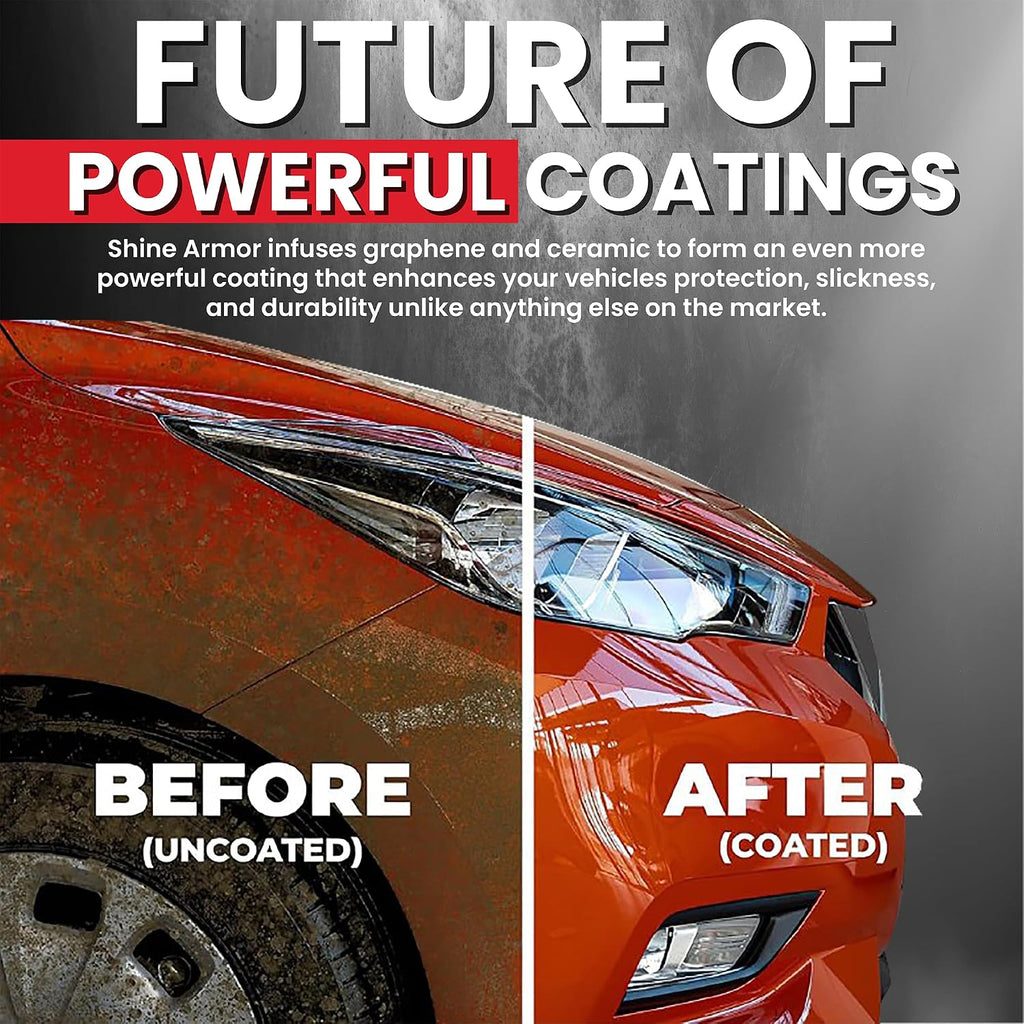 Graphene Ceramic Coating for Cars | Next Gen Car Wax Spray | Protect Paint Work with Highly Concentrated Hydrophobic