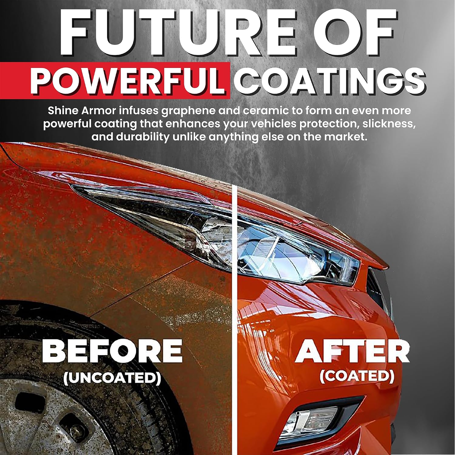 Graphene Ceramic Coating for Cars | Next Gen Car Wax Spray | Protect Paint Work with Highly Concentrated Hydrophobic