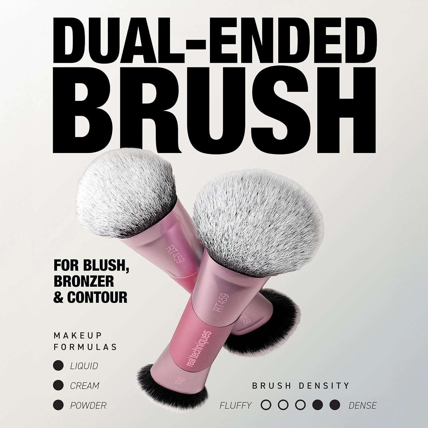 Ultimate Multi Tasker Brush, Makeup Brush for Foundation | Airbrushed finish, dual-ended bronzer brush and blush