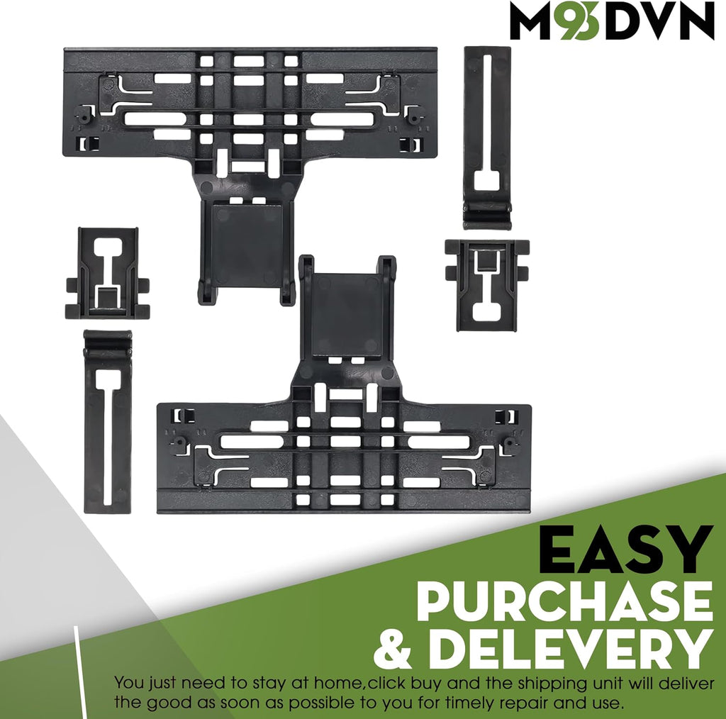 Top Rack Adjuster Replacement For Whirlpool WDT730PAHZ WDT910SAYM2 WDT910SAYM1 WDT910SAYM3 WDT970SHAZ0 WDT730PAHB0 WDT730PAHV0 WDT750SAHZ0 WDT970SHAV0 Dishwasher