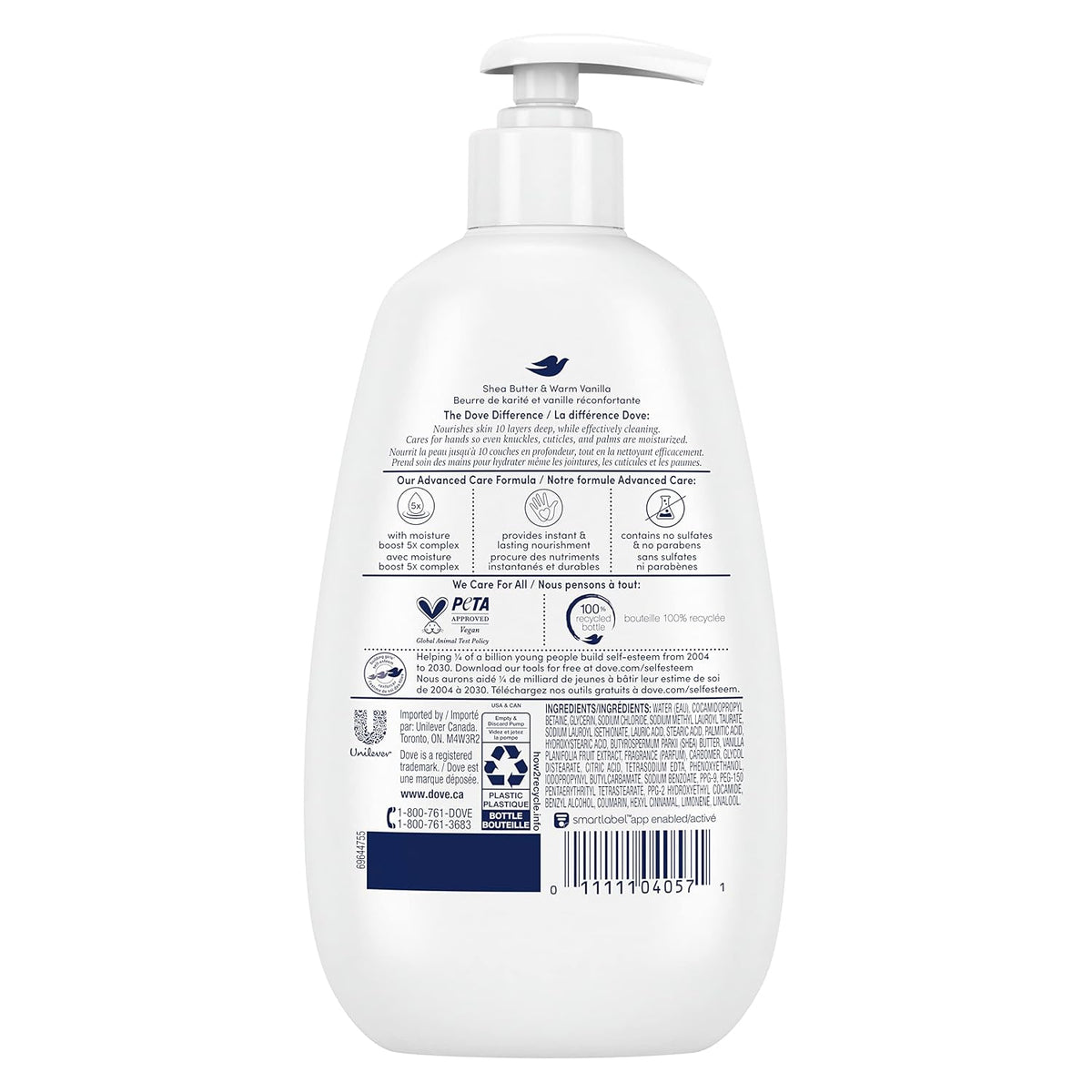 Advanced Care Hand Wash Shea Butter & Warm Vanilla 4 Count 12 oz