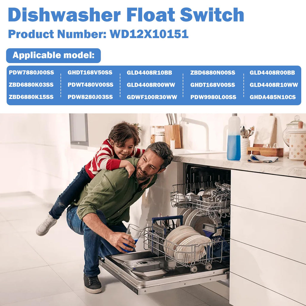 WD12X10151 Dishwasher Flood Switch Fit for GE Dishwashers Float Switch
