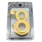 RASON PROPELLER Installation Hardware Kits Thrust Washer/Spacer/Nut/Cotter Pin for Tohatsu&Nissan Outboard 35-50HP