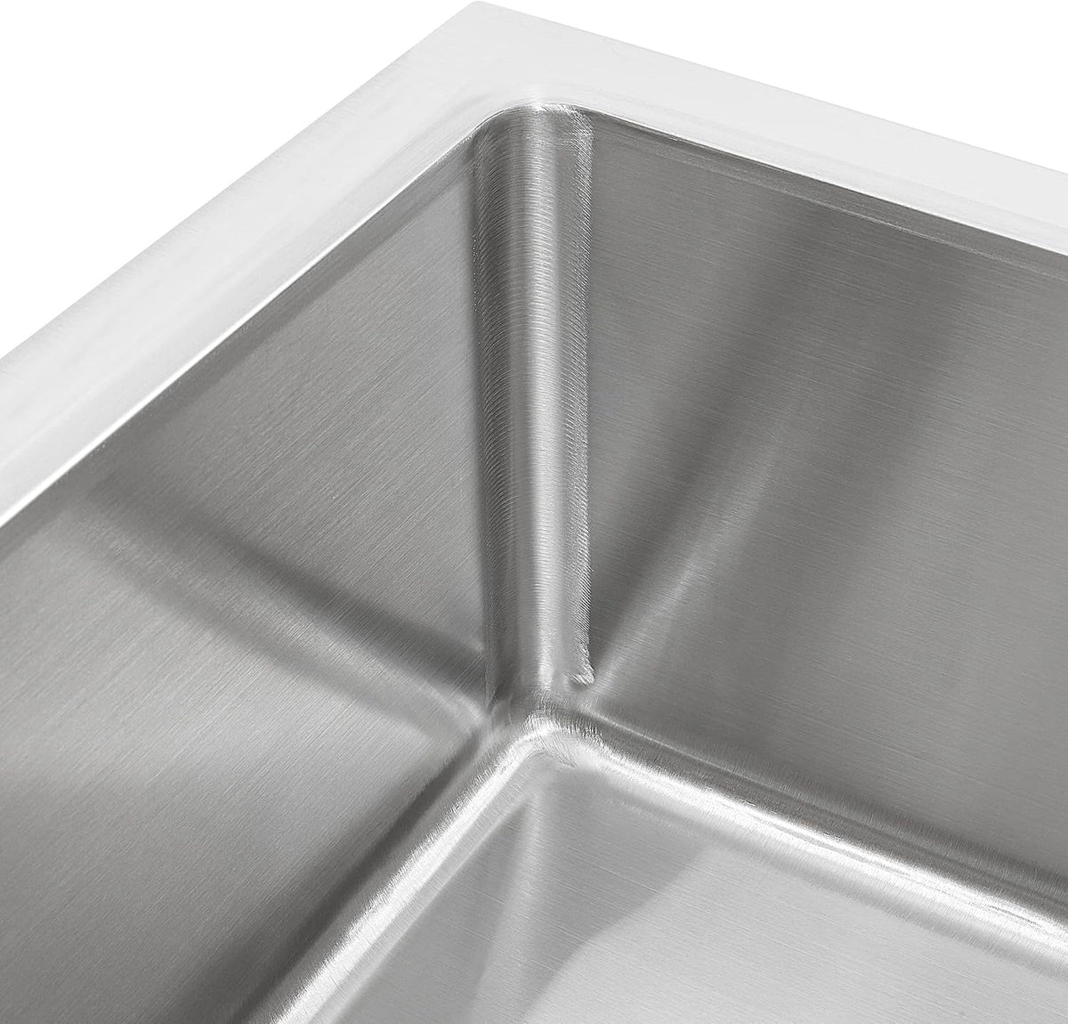 Stainless Steel Floor Mop Sink - 24" x 24" x 13", NSF Certified