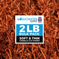 Soft & Thin Crinkle Cut Paper - 2lb - Rust
