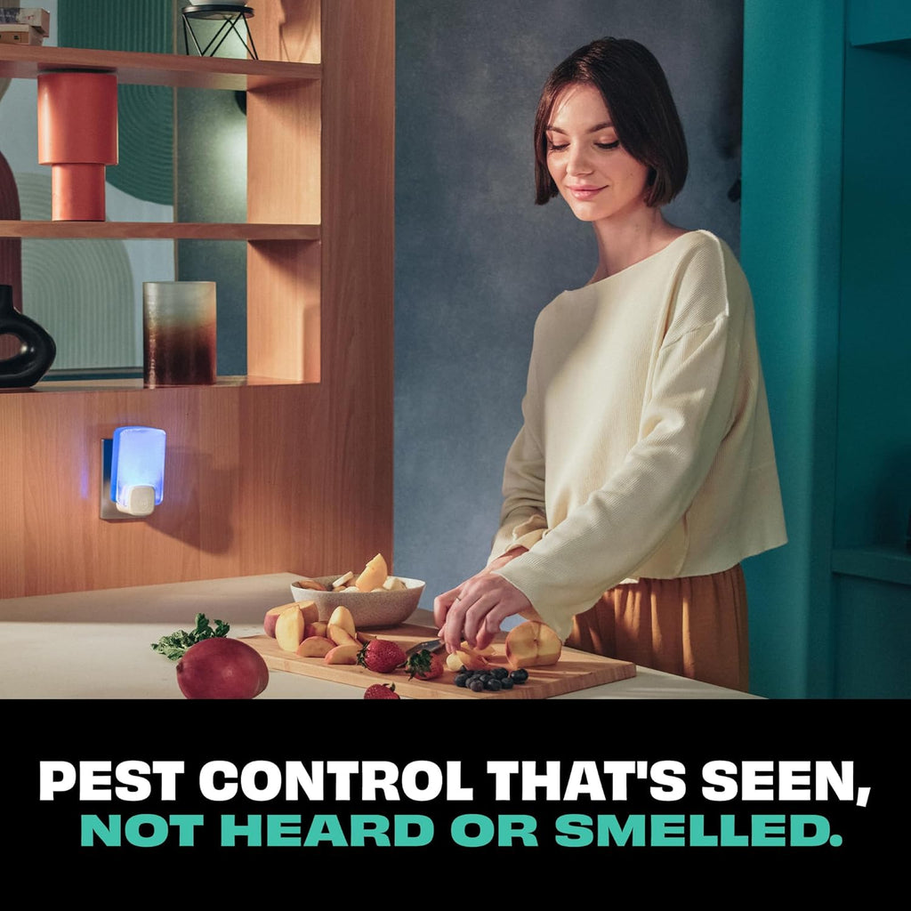 Insect Trap - Indoor Fruit Fly & Gnat Pest Control for House, Home and Kitchen, Attracts & Traps Flying Bugs, Soft