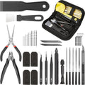 3D Printer Tools Kit Essential, Basic Tool Kit Accessories, 3D Printer Deburring Tool with Wire Cutter, Scraper