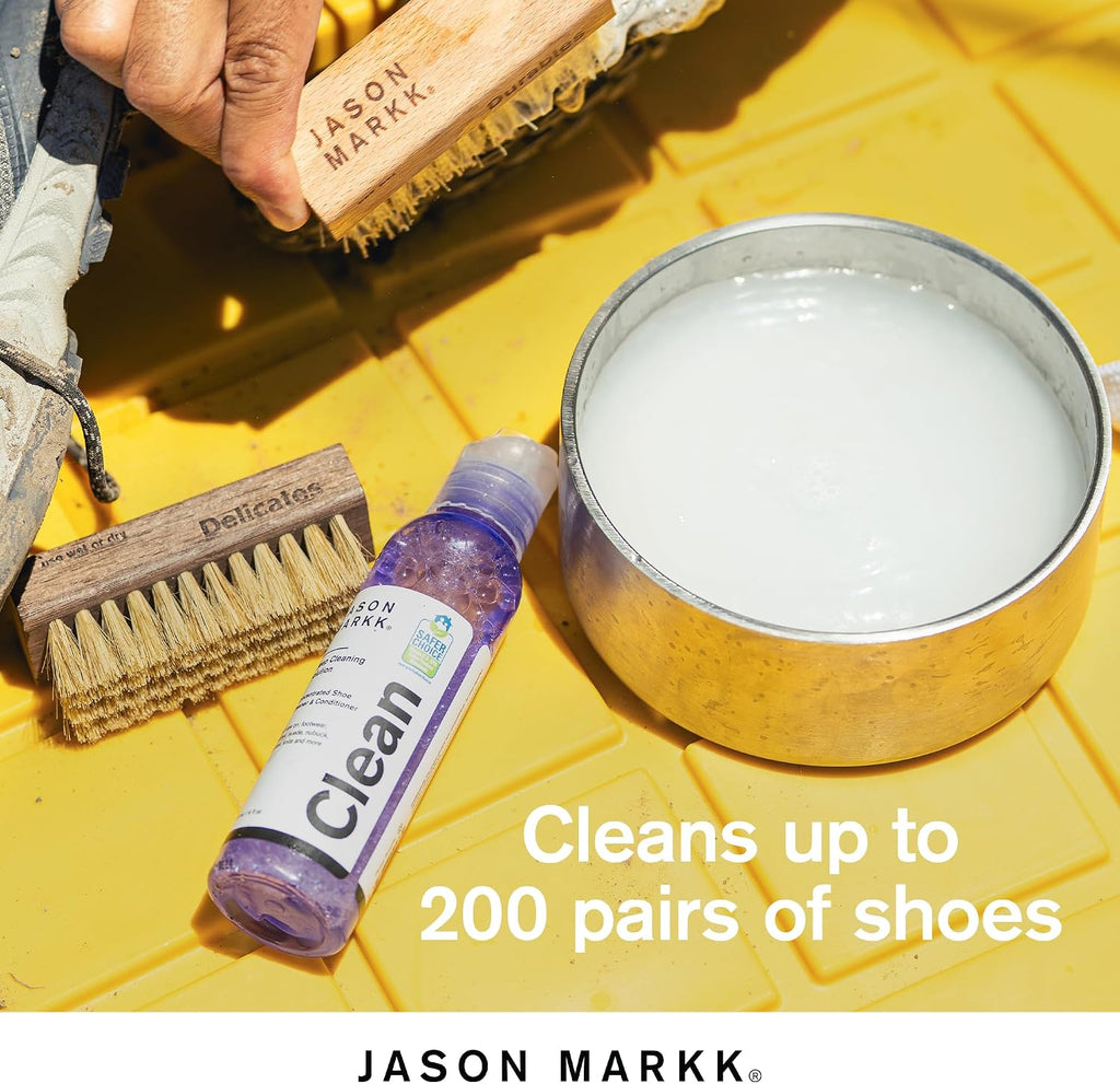 Deep Cleaning Solution, Shoe Cleaner, Cleans & Conditions, Sneaker Care, Ideal for Footwear, Safe for Leather, Suede