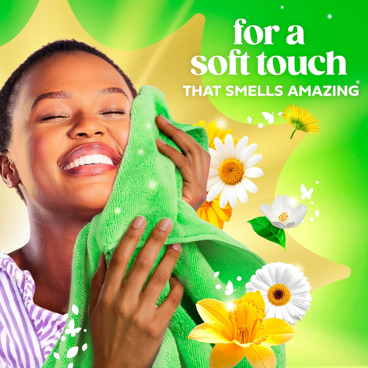 Liquid Laundry Fabric Softener, Laundry Conditioner, Long Lasting Scent, Softens, Freshness, Helps with Static &