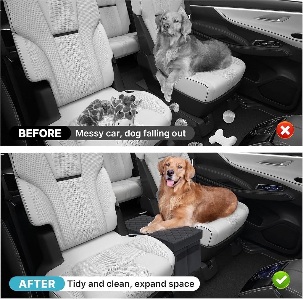 Car Seat Organizer for Subaru Ascent 2019-2026, Console Organizer Backseat Box for Subaru Ascent, Dog Toy Box Storage