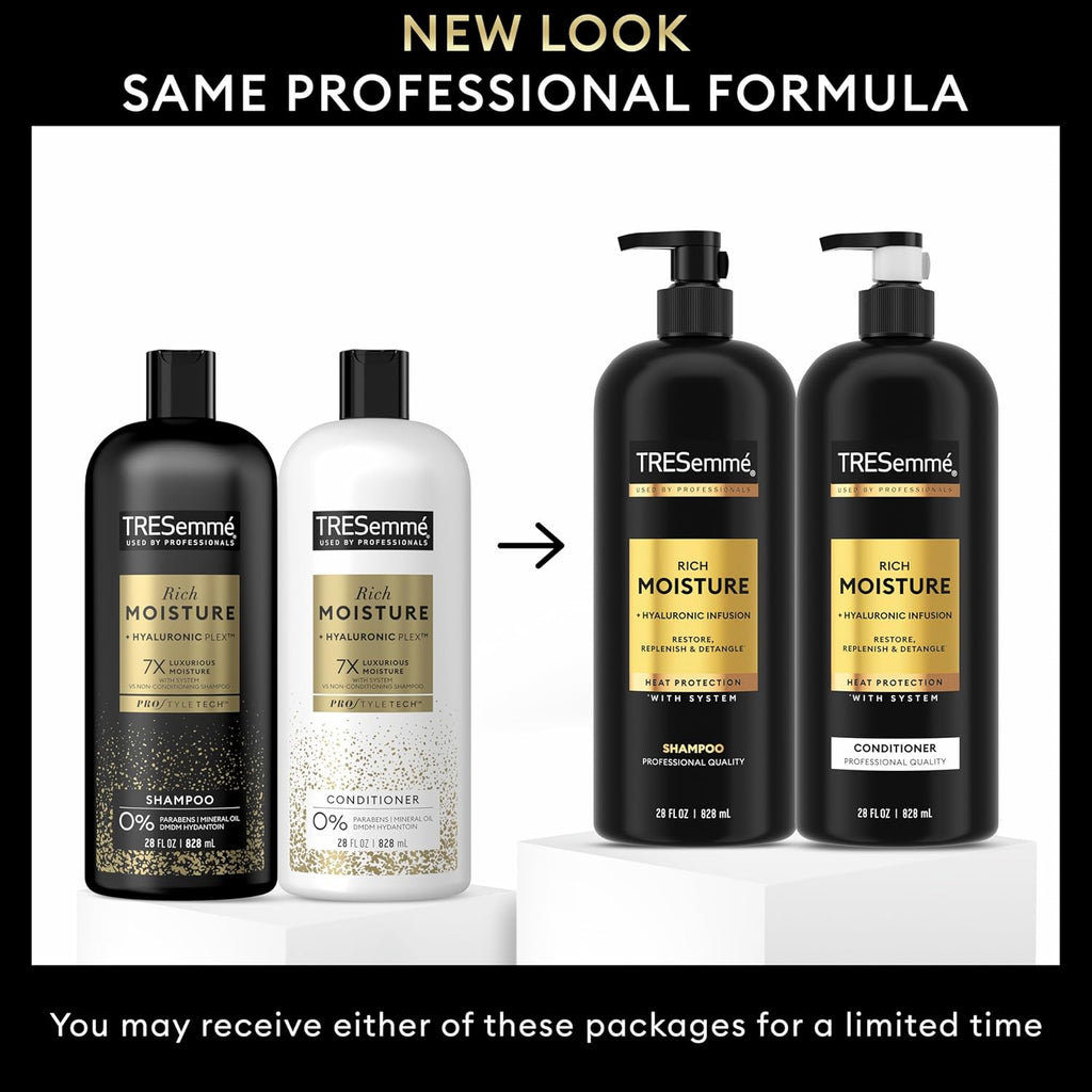 Rich Moisture Shampoo and Conditioner 2 Count Rich Moisture for Dry Hair Formulated With Vitamin E and Biotin 28 oz