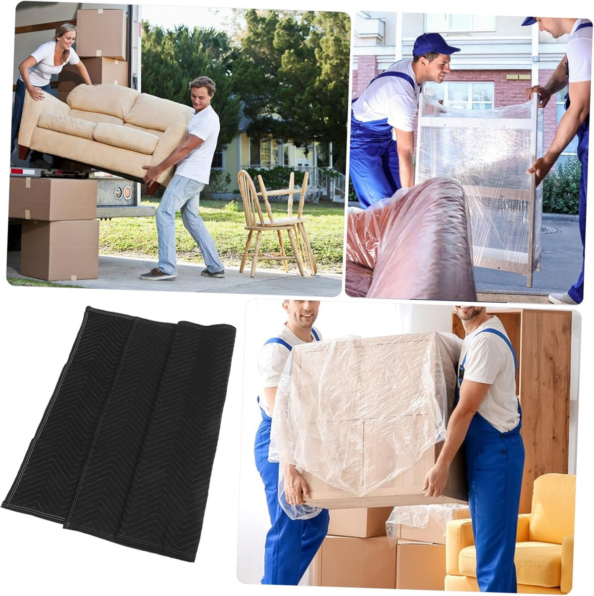 Professional Moving Blankets Heavy Duty Furniture Covers Textile Moving Blankets Furniture Wrapping