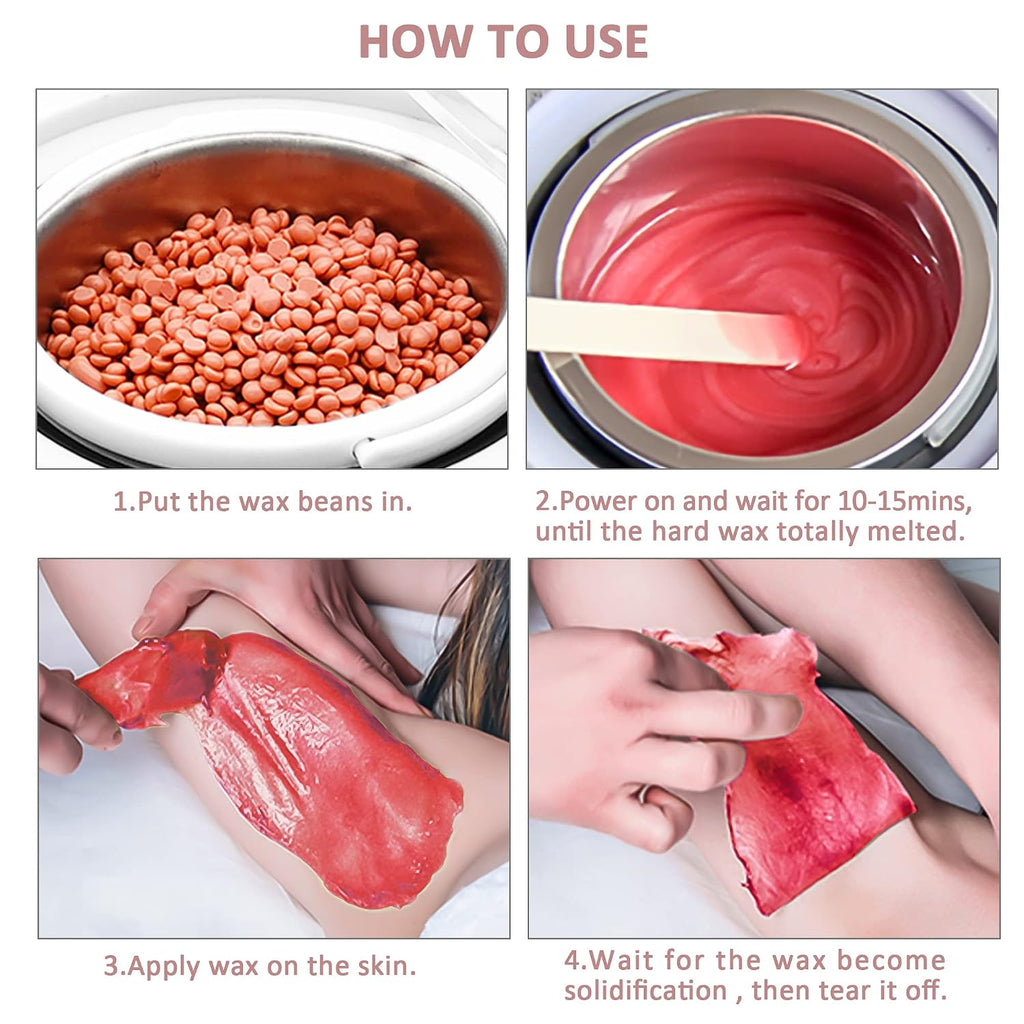 Professional Waxing Kit Wax Warmer Single Pot Wax Heater for Hair Removal | Single Pot Waxing Warmer with Non-Stick