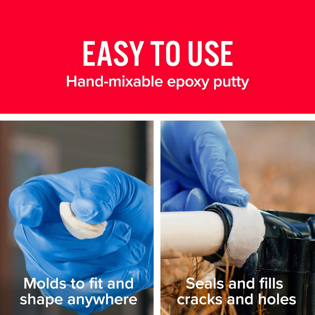 J-B Weld 8277 WaterWeld Epoxy Putty Stick - 2 oz.