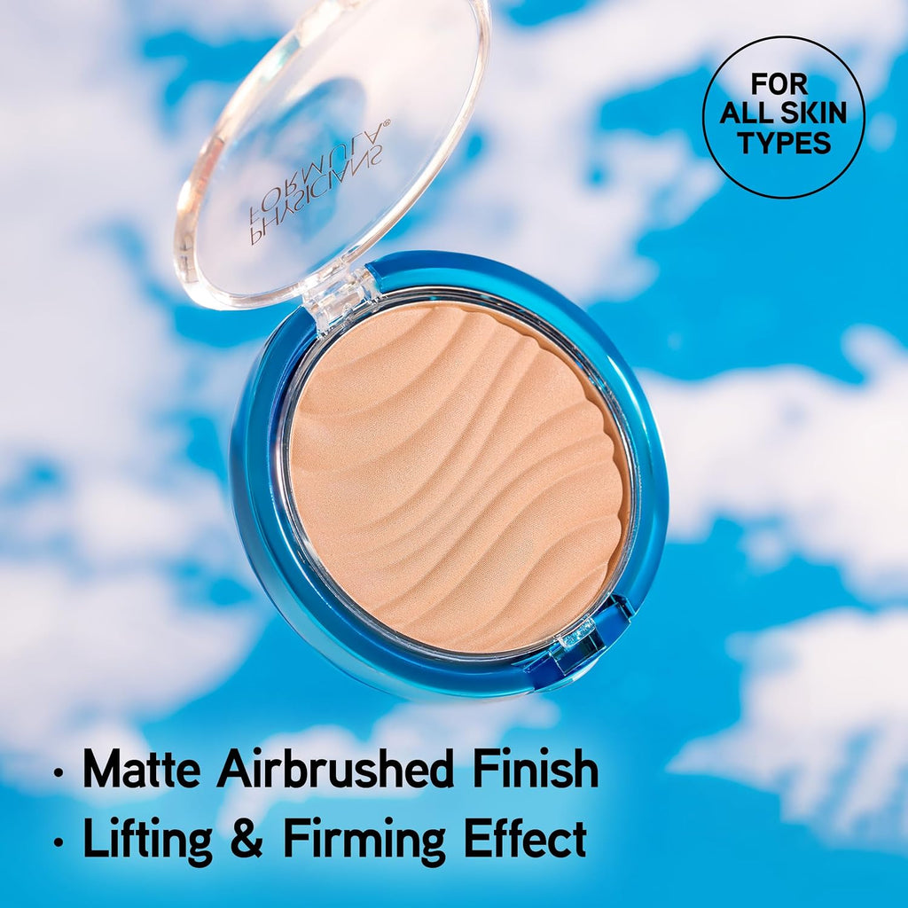 Mineral Wear Talc-Free Airbrushing Pressed Powder, Full Coverage Mineral Face Powder for Sensitive Skin – Translucent