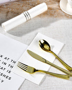 200-Pack White 3-Ply Disposable Guest Napkins
