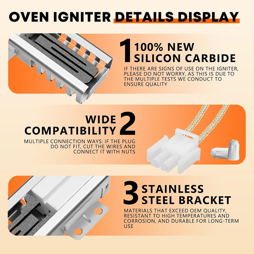 DG94-00520A DG94-01441A Gas Range Oven Igniter Fit for Sam-sung