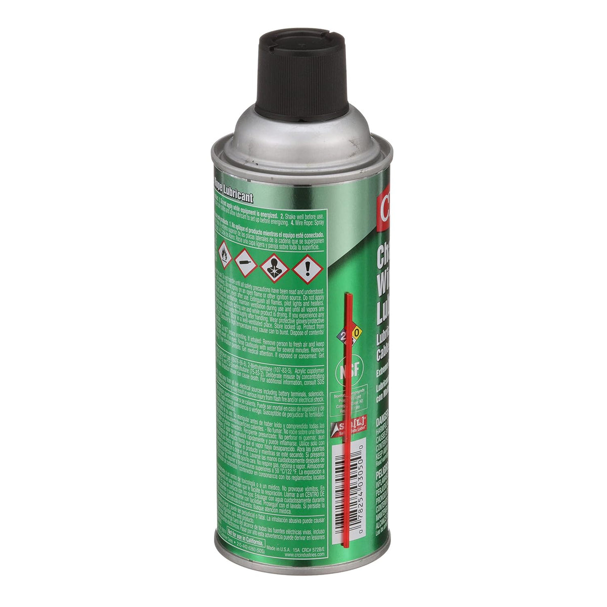 CRC Chain and Wire Rope Lubricant Spray with Moly - Extreme Duty - 10 oz