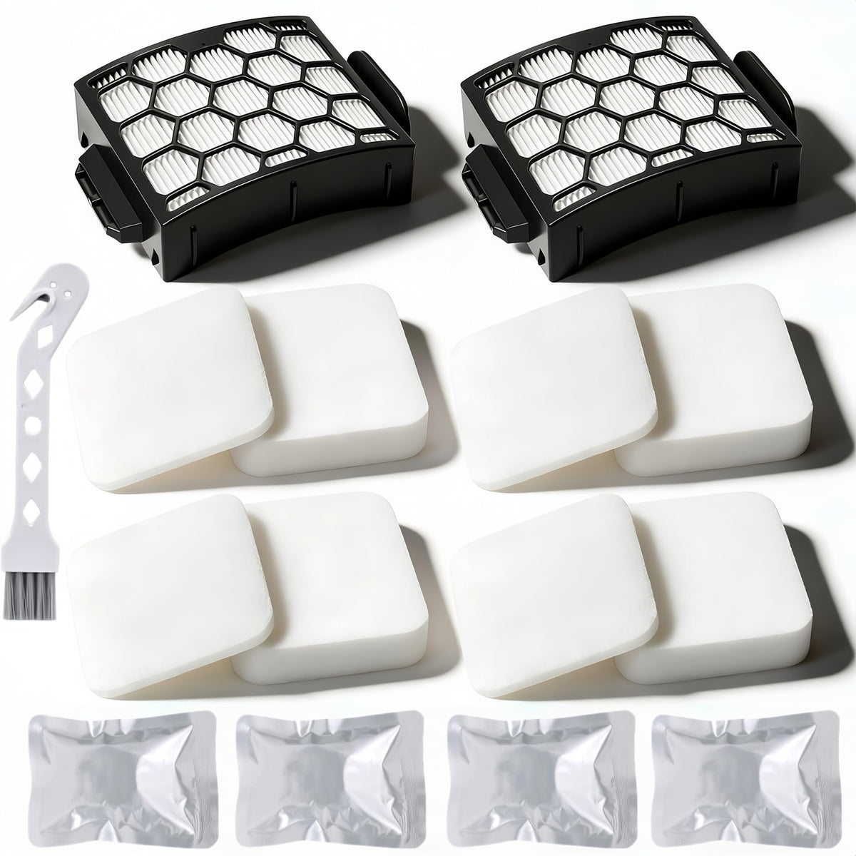 11 Pcs LA802 LA702 Filter for Shark Detect Pro Lift-Away ADV Vacuum