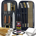 Gun Cleaning Kit for .30 Cal Rifle Cleaning Kit with 30ml Gun Cleaning Oil, Gun Cleaning Swabs, Bronze Bore Brush and