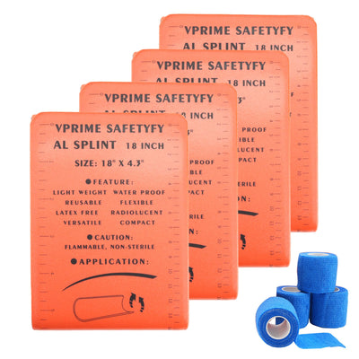 First Aid Splint, 36" Aluminum Waterproof Emergency Splint Kit