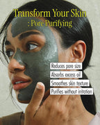 Relief Mud Mask - Face & Body Exfoliator Korean Clay Mask 3.71 fl oz