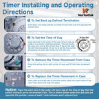 S814500 Refrigeration Defrost Timer for Commercial Refrigeration Equipment