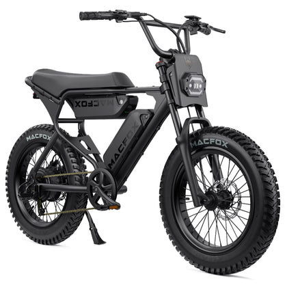 X1S Fat Tire Ebike for Teens, 750W Peak, Class 2, UL 2849 Certified