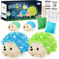 Crystal Growing Kit for Kids - 2 Colors Hedgehog to Grow Fast in (24H),Science Experiments Learning & Educational