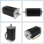 4 Axis Nema23 Stepper Motor Driver USB Mach3 CNC Router Controller Kit 36V