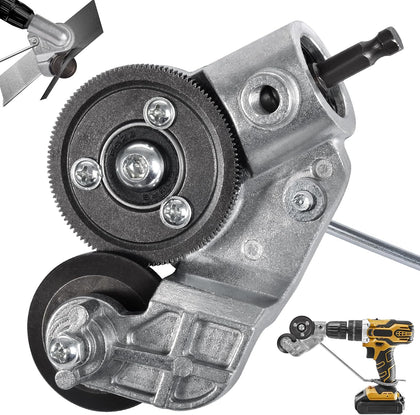Innovative Electric Drill Plate Cutter - Versatile Metal Shears Attachment for Effortless Cutting of Various Metals
