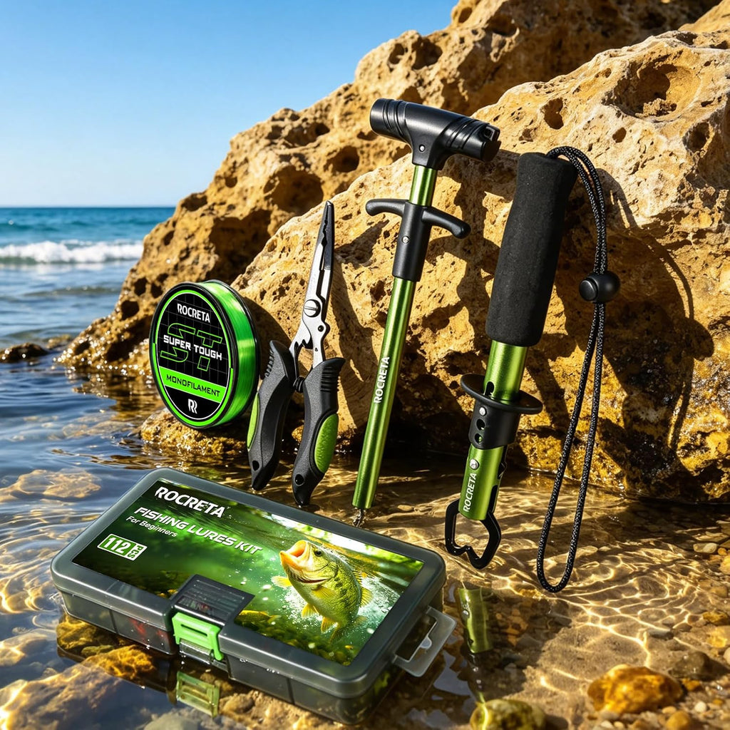 Fishing Backpack with Tackle Boxes,Fishing Lure Kit and Tool | Waterproof Fishing Tackle Bag With Rod Holder, Sling