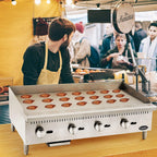 Commercial Natural Gas Griddle, Cook Rite Heavy Duty Stainless Steel Flat Top Countertop Restaurant Griddle Grill 48"