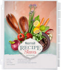 8 Tab Recipe Dividers, Recipe Sleeves, Sheet Protector Dividers, with Tab Inserts, Clear, Super Heavyweight, Top