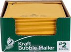 Brand #2 Kraft Bubble Mailer, Manila, 8.5 inch x 11 inch, 25 Pack