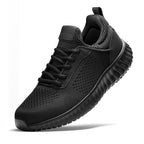 Men's Non Slip Work Shoes,Black,9.5