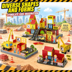 Magnetic Tiles for Kids, 39PCS Construction Magnet Tiles