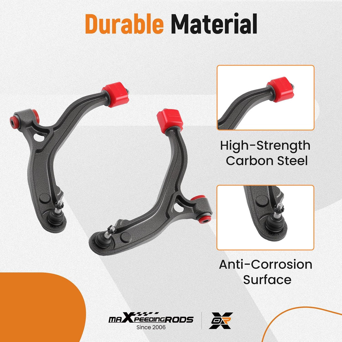 maXpeedingrods 2Pcs Front Lower Control Arm Kit for Dodge Caravan 2001-2007