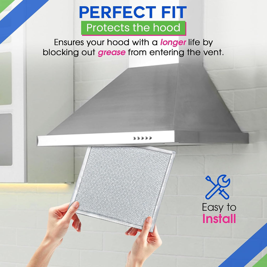 Bagean Stove Hood Vent Filter 8x8 Inch BCC024600 Fits Ventline Range Hood
