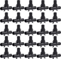 SharkBite 1/2 Inch Poly Crimp Tee, Pack of 25, PEX Pipe, PE-RT, UP362