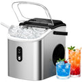 Ice Maker Countertop with Handle, 9 Ice Cubes Ready in 6 Mins