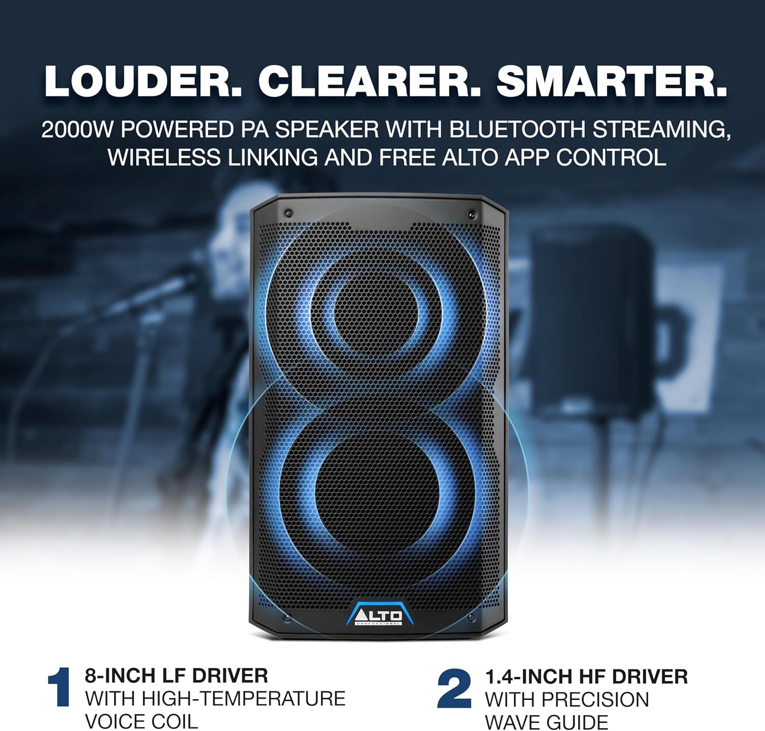 Mixtrack Platinum FX DJ Controller and ALTO TS408 Powered PA Speakers Pair for Live Music, DJ sets, Events, Music