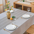Vinyl Tablecloth 108 Inch with Flannel Backing, Rectangular PVC Table Cloth 100% Waterproof Wipe Clean Table Cover