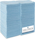 100 Pack of Microfiber Cleaning Cloth, Bulk Microfiber Towel for Home, Reusable and Lint Free Cloth Towels for Car