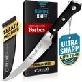 Curved Boning Knife, 6" for Meat Cutting & Trimming – Fillet Knife