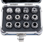 Accusize ER20 Collet Set, 1/16in-1/2in, 12Pc, 0223-0799