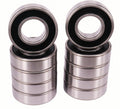 DEEG 10 PCS 1 inch bore 6205-1-2RS Spindle Bearing 1" x52x15mm Bearing