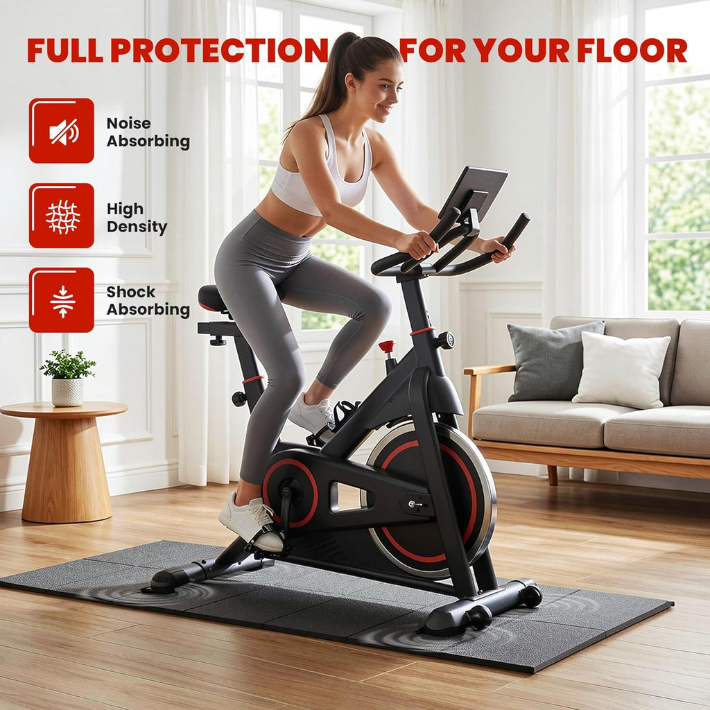 Walking Pad Treadmill Mat for Carpet Floors,55x24 Hardwood Floor Protection | Treadmill Mat for Hardwood Under