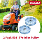 GELASKA 2Pack 5021976 Idler Pulley for Ferris Simplicity 48 61 72 inch Deck