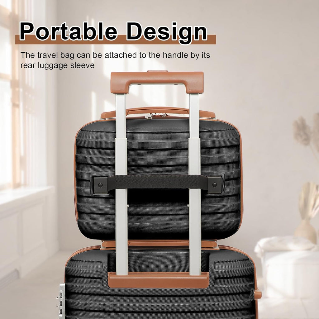 Luggage Set 3 Piece Suitcase Sets with Spinner Wheel,Hardside Expandable Travel Laggage with TSA Lock (13/20/24/28